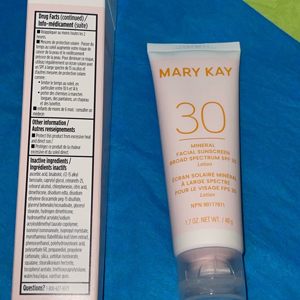 🔥☀️ JUST RELEASED 👀 MARY KAY MINERAL FACIAL 😎 SUNSCREEN BRAOD SPECTRUM SPF 30 - Picture 5 of 8
